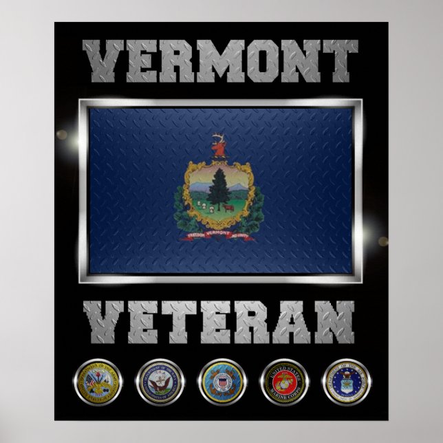 Vermont Veteran poster (Vorne)
