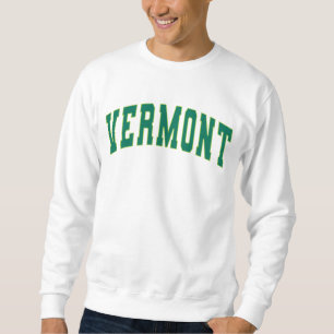 Vermont Vintag Varsity Uni Style Sweatshirt