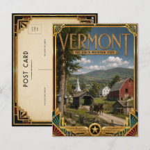 Vermont Vintage Art Deco Golden Age