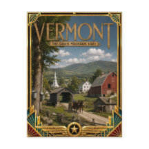 Vermont Vintage Art Deco Golden Age