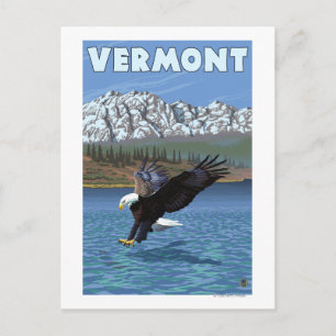 VermontAdlerfischerei Postkarte