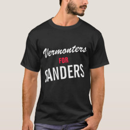 VERMONTER FÜR SANDERS - TEMPLATTEXT-DESIGN T-Shirt