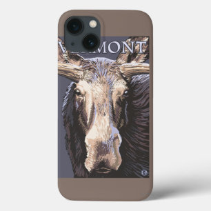 VermontMoose herauf nahes iPhone 13 Hülle