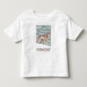VermontWolf Szene Kleinkind T-shirt