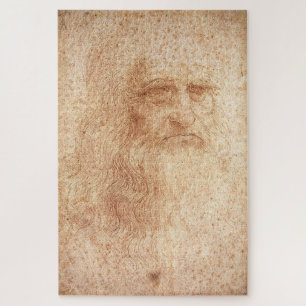 Vermutetes Selbstporträt von Leonardo da Vinci Puzzle