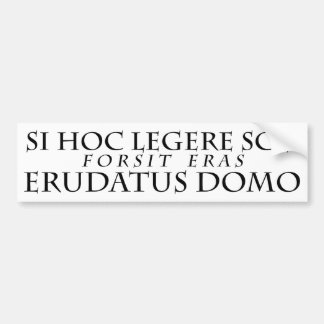 Vermutlich Homeschooled Autoaufkleber