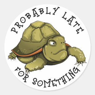 Vermutlich spät für etwas runder aufkleber