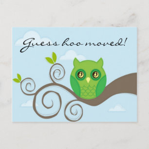 Vermutung hoo bewegt! Art 2 Ankündigungspostkarte