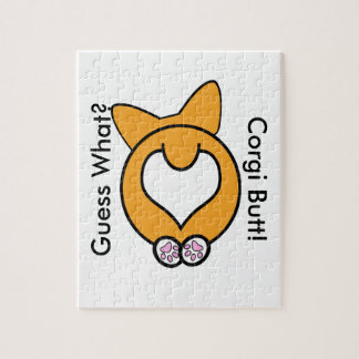 Vermutung was? Corgi-Hintern! Puzzle
