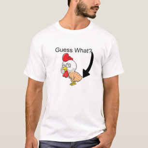 Vermutung was? Huhn-Hintern! Lustig T-Shirt