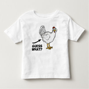 Vermutung welcher Huhn-Hintern Kleinkind T-shirt