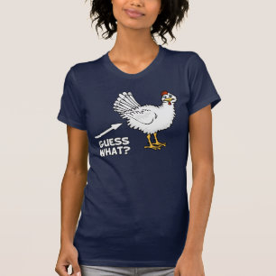 Vermutung welcher Huhn-Hintern T-Shirt