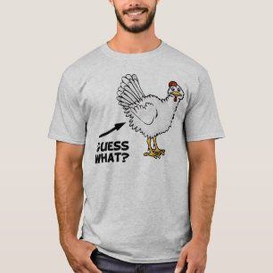 Vermutung welcher Huhn-Hintern T-Shirt