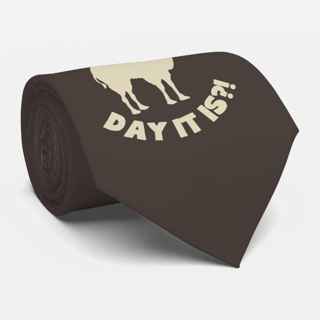 Vermutung welcher Tag? Buckel-Tag Mittwoch Krawatte (Gerollt)