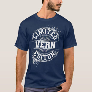 VERN Limited Edition Funny Personalisiert Name T-Shirt