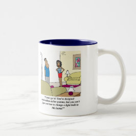 Vernachlässigen Sie nicht, Ihr Geschäfts-Analyse Zweifarbige Tasse