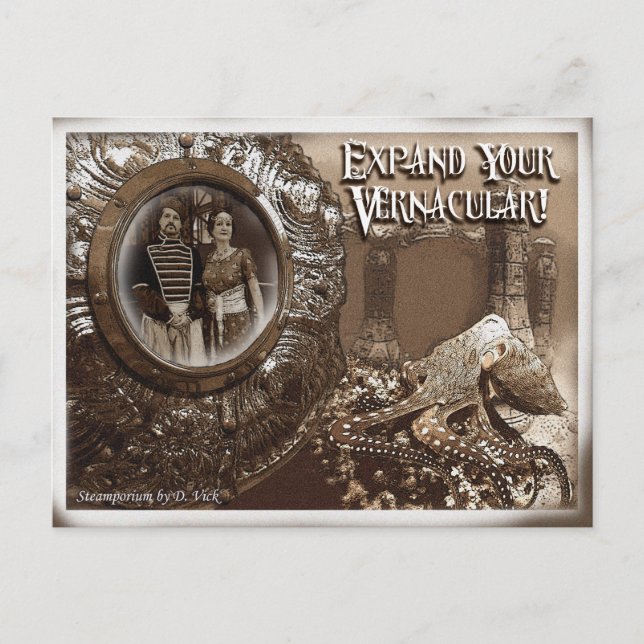 Vernacular Postkarte (Vorderseite)