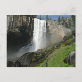 Vernal Falls I in Yosemite National Park Postkarte