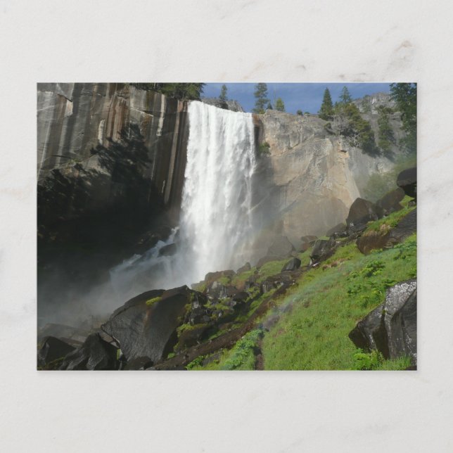 Vernal Falls I in Yosemite National Park Postkarte (Vorderseite)