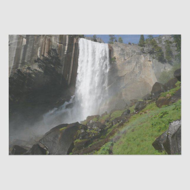 Vernal Falls I in Yosemite National Park Seidenpapier (Vorderseite)