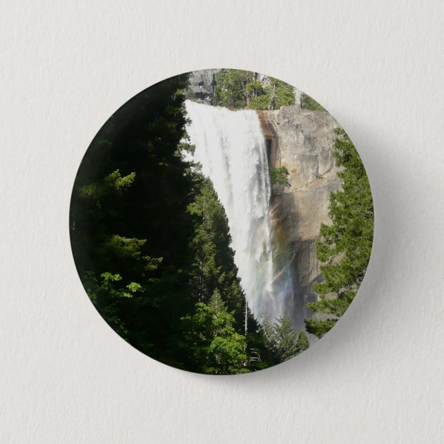 Vernal Falls II. im Yosemite-Nationalpark Button (Vorderseite)