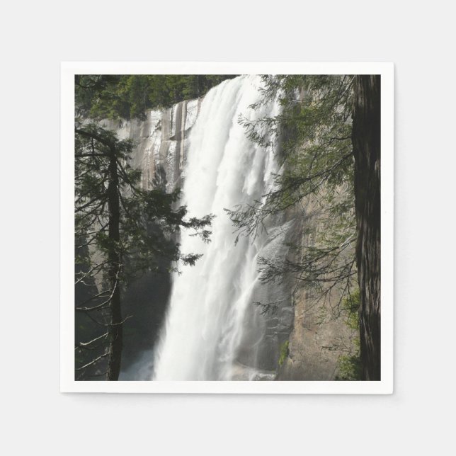 Vernal Falls III: Yosemite National Park Serviette (Vorderseite)
