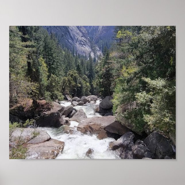 Vernal Falls Poster (Vorne)