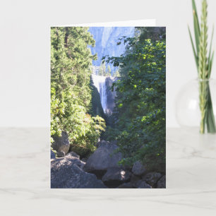 Vernal Falls, Yosemite-Nationalpark, CA Karte