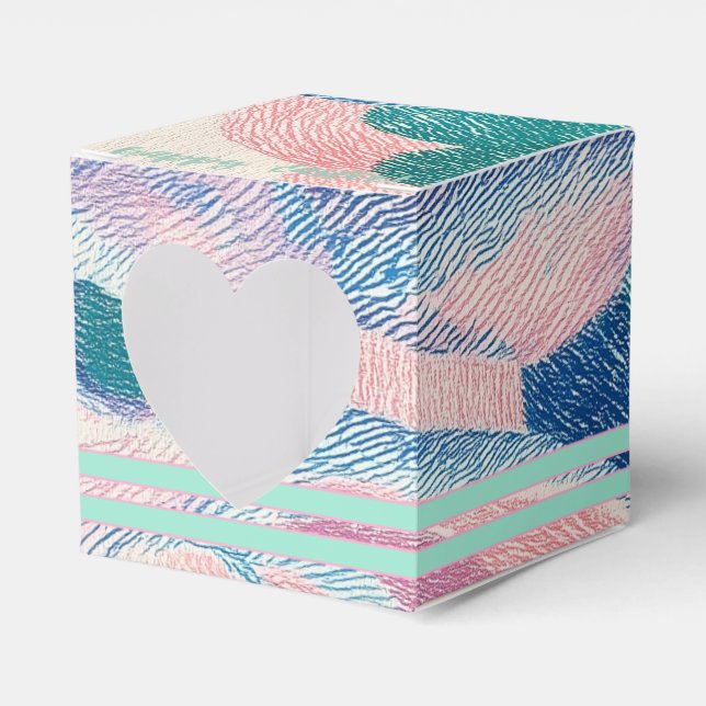 VERNAL Mini-Ostergeschenkbox - RABBIT COEUR Geschenkschachtel (Vorderseite)