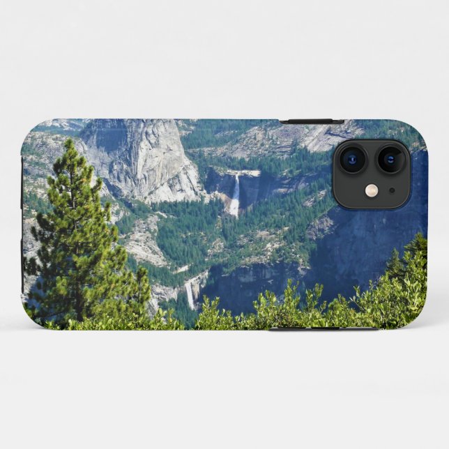 Vernal & Nevada Falls from Glacier Point, CA Case-Mate iPhone Hülle (Rückseite (Horizontal))