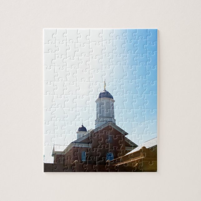 Vernal Utah LDS Mormonentempel Puzzle (Vertikal)