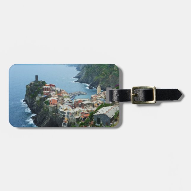Vernazza Cinqua Terra Gepäcktag Gepäckanhänger (Vorderseite horizontal)