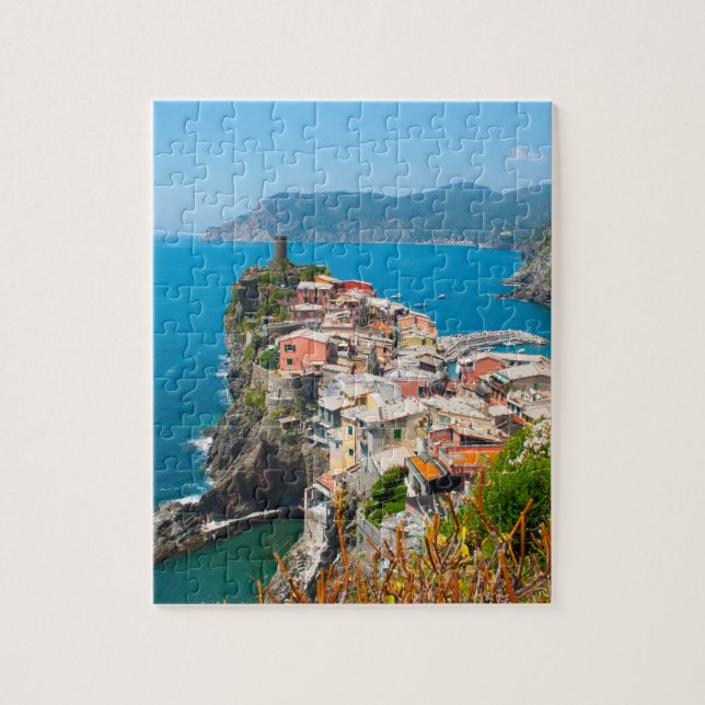 Vernazza Cinque Terre Italien Puzzle (Vertikal)