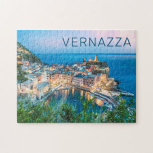 Vernazza Cinque Terre La Spezia Italien Panorama Puzzle