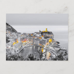 Vernazza Cinque Terre Ligurien Ein perfektes Woche Feiertagspostkarte