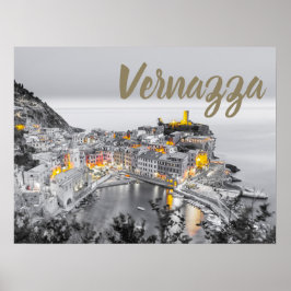 Vernazza Cinque Terre Ligurien Ein perfektes Woche Poster