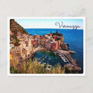 VERNAZZA - Europa - Italien - Ligurien Postkarte