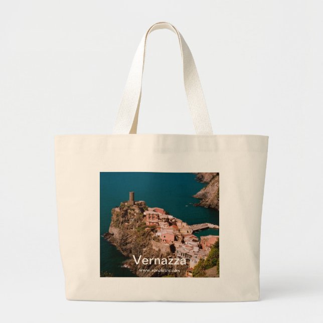 Vernazza Panorama Bag Jumbo Stoffbeutel (Vorne)