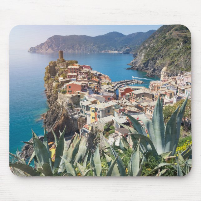 Vernazza Stadt im Cinque Terre Mousepad (Vorne)