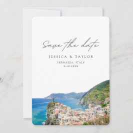 Vernazza Wedding Cinque Terre Save the Date Einladung