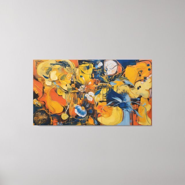 Vernetzte Energien Leinwanddruck (Vorderseite)