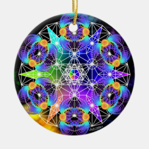 Vernetzung/Bio Prozess Keramik Ornament