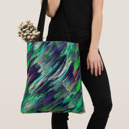 Vernichtete virtuelle, farbenfrohe Stalaktiten ode