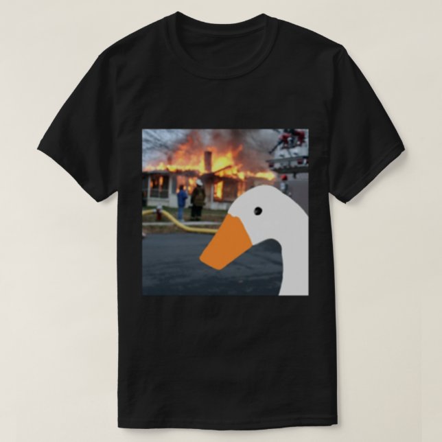 Vernichtung des nicht betitelten Gänse T-Shirt (Design vorne)