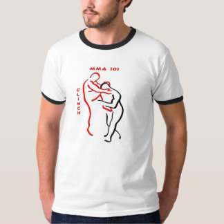 Vernietung MIXED MARTIAL ARTS 101 Weiß-Wecker-T - T-Shirt