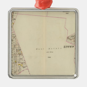 Vernon, 4-5, New York 2 Silbernes Ornament