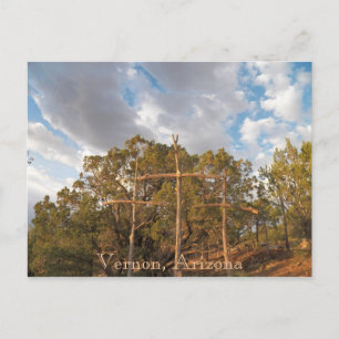 Vernon, Arizona Postkarte