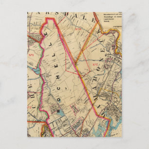 Vernon, E Chester, Pelham, New Rochelle, NY Postkarte