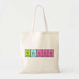 Vernon Periodenname Totbeutel Tragetasche