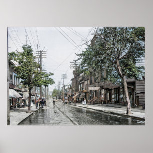 Vernon, Westchester Landkreis, NY, Vintag Poster